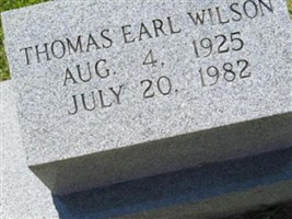 Thomas Earl Wilson