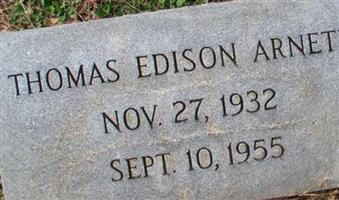 Thomas Edison Arnett