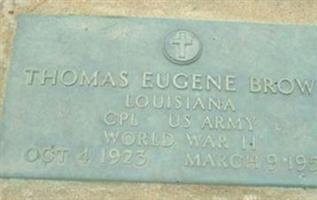 Thomas Eugene Brown