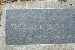 Thomas Eugene Oswalt Thomas Eugene Oswalt