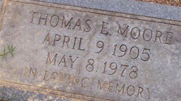 Thomas Ezra "Ed" Moore Thomas Ezra "Ed" Moore