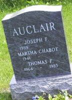 Thomas F Auclair