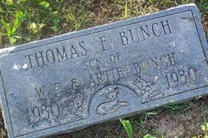 Thomas F Bunch