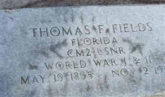 Thomas F Fields
