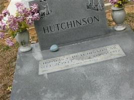 Thomas F Hutchinson, Sr