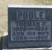 Thomas F. Poole Thomas F. Poole