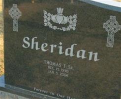 Thomas F Sheridan, Sr