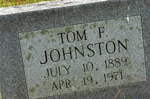 Thomas F "Tom" Johnston Thomas F "Tom" Johnston