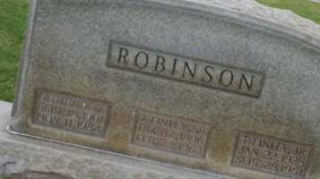 Thomas Finley Robinson, Sr Thomas Finley Robinson, Sr