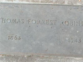 Thomas Forrest Robinson Thomas Forrest Robinson
