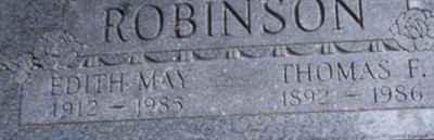 Thomas Franklin Robinson Thomas Franklin Robinson
