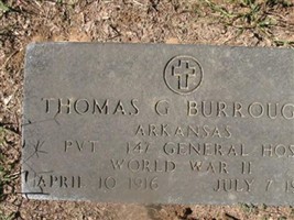 Thomas G Burroughs