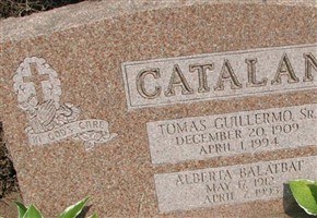 Thomas Guillermo Catalan, Sr Thomas Guillermo Catalan, Sr