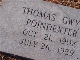 Thomas Gwyn Poindexter Thomas Gwyn Poindexter