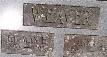 Thomas H Weaver Thomas H Weaver