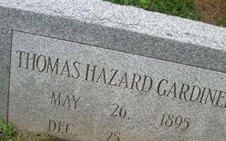 Thomas Hazard Gardiner Thomas Hazard Gardiner