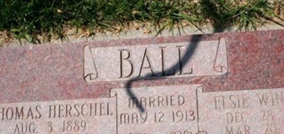 Thomas Herschel Ball Thomas Herschel Ball