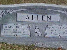 Thomas Hodges Allen Thomas Hodges Allen