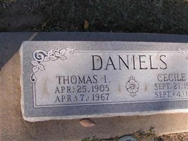 Thomas I. Daniels Thomas I. Daniels