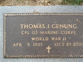 Thomas I. Genung Thomas I. Genung