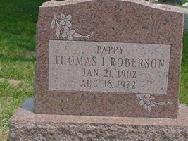 Thomas I Roberson Thomas I Roberson