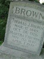 Thomas J Brown
