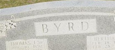 Thomas J Byrd, Sr
