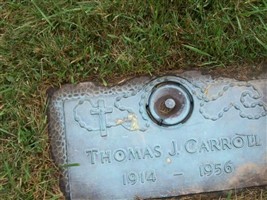Thomas J. Carroll Thomas J. Carroll
