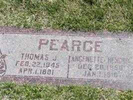 Thomas J Pearce