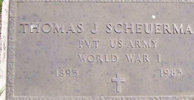 Thomas J. Scheuermann Thomas J. Scheuermann