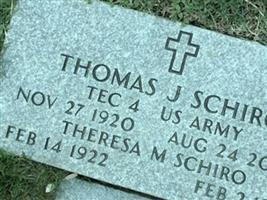 Thomas J Schiro