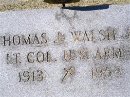 Thomas J. Walsh, Jr Thomas J. Walsh, Jr