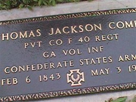 Thomas Jackson Combs Thomas Jackson Combs