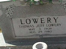 Thomas Jeff Lowery