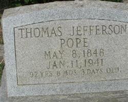 Thomas Jefferson Pope