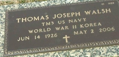 Thomas Joseph Walsh Thomas Joseph Walsh