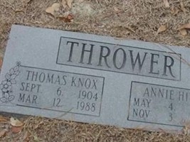 Thomas Knox Thrower Thomas Knox Thrower