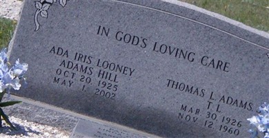 Thomas L Adams, Jr