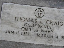 Thomas L Craig Thomas L Craig