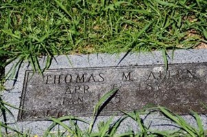 Thomas M Allen Thomas M Allen