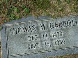 Thomas M Carroll Thomas M Carroll
