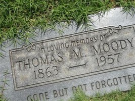 Thomas M. Moody Thomas M. Moody