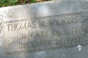 Thomas M Wilkins, Sr Thomas M Wilkins, Sr