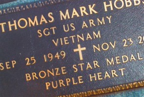 Thomas "Mark" Hobbs Thomas "Mark" Hobbs