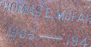 Thomas McFarlin Thomas McFarlin
