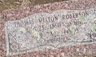Thomas Melton Roberson Thomas Melton Roberson