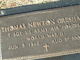 Thomas Newton Gresham Thomas Newton Gresham