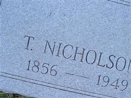 Thomas Nicholson Butts Thomas Nicholson Butts