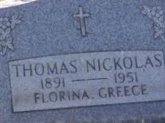 Thomas Nickolas Thomas Nickolas