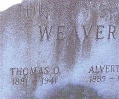 Thomas O Weaver Thomas O Weaver